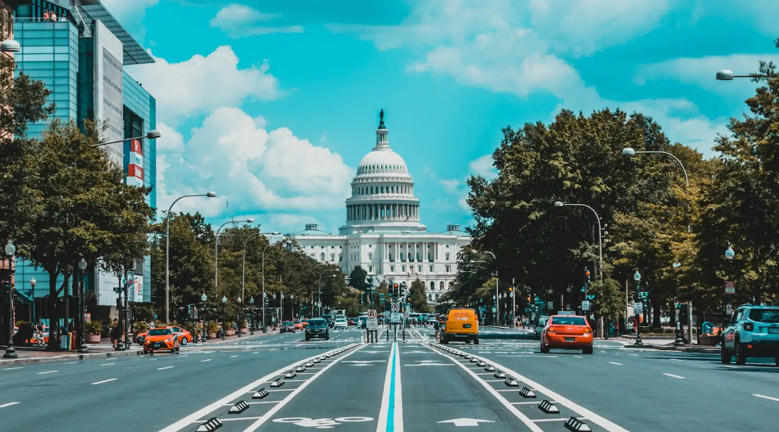 United States Capitol building in Washington, DC
